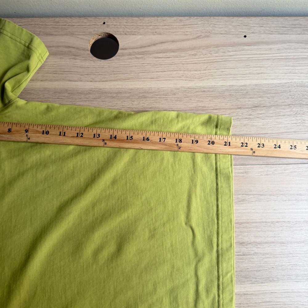 A Blissful State of Mind Boxy Tee Lime Green Small Good - Picture 9 of 10